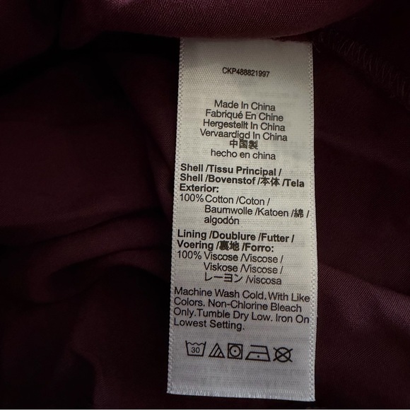 New! Madewell Olivia Floral Splitneck Puff-Sleeve Mini Dress Medium 23312 - Picture 12 of 16